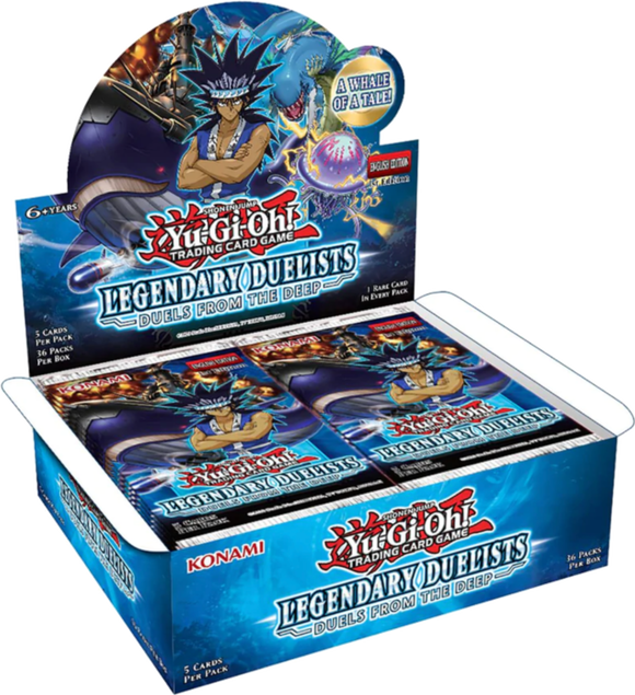(PREORDER) Yugioh - Legendary Duelist Duels from the Deep Booster Box - The Gaming Verse